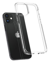 Charger l&#39;image dans la galerie, Étui Crystal Hybrid Spigen pour iPhone 12 mini - Transparent
