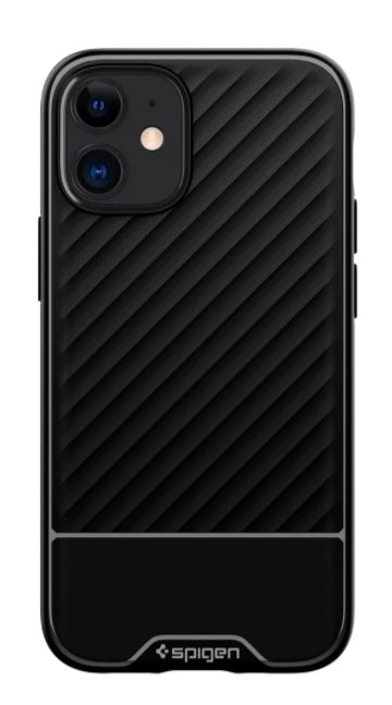 Coque Spigen Core Armor pour iPhone 12 mini - Noir Mat