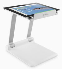 Charger l&#39;image dans la galerie, Belkin Support Tablet Stage portatif pour iPad, blanc
