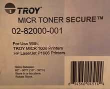 Charger l&#39;image dans la galerie, Cartouche de toner noire Troy Secure MICR (02-82000-001)
