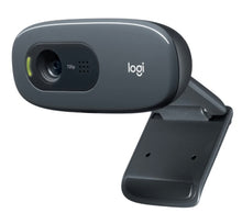 Charger l&#39;image dans la galerie, Webcam Logitech C270 HD avec micros à réduction de bruit pour les appels vidéo - Noir
