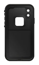 Charger l&#39;image dans la galerie, Coque LifeProof Fre pour iPhone XS, X - Noir Asphalte/Gris Foncé
