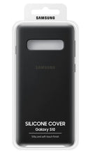 Charger l&#39;image dans la galerie, SAMSUNG Coque de protection en silicone d&#39;origine pour Galaxy S10 - Noir
