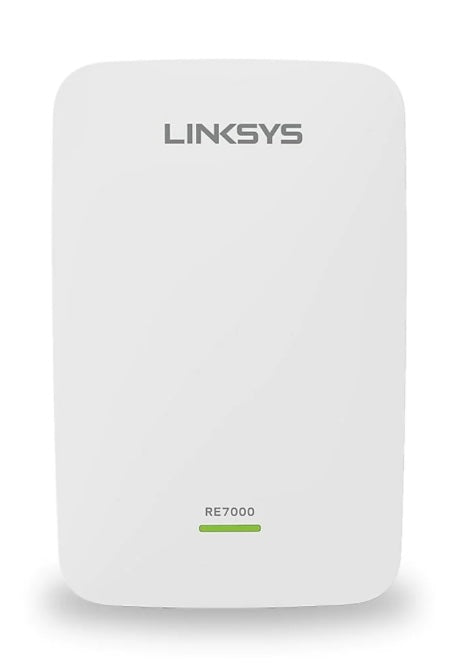 Linksys RE7000-CA, prolongateur de portée AC1900 Plus, unité simple, blanc