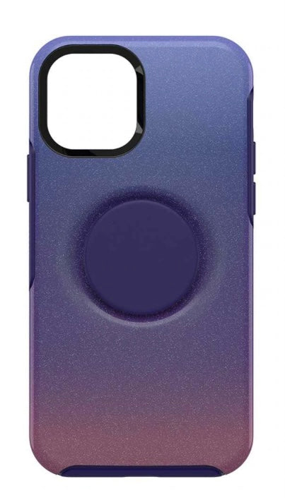 Otterbox Coque Otter Plus Pop Symmetry pour iPhone 12, 12 Pro - PopUp Violet/Violet