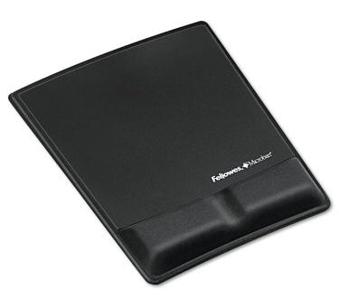 Fellowes Professional Series Poignet Tapis de souris, tissu noir (9181201)